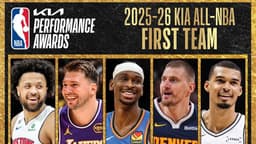 NBA'de sezonun en iyi 5'leri belli oldu: LeBron James listede yok!