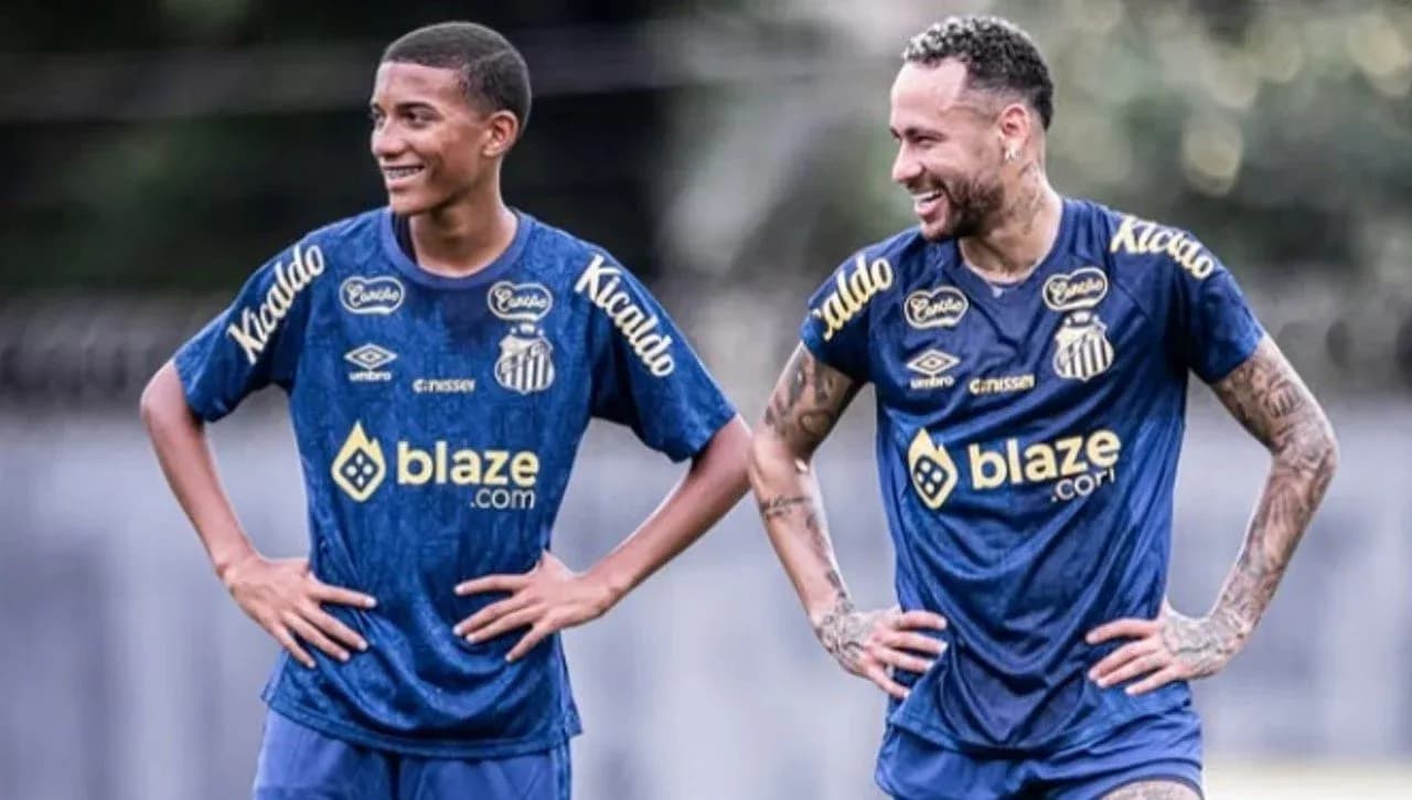 Robinho junior - Neymar
