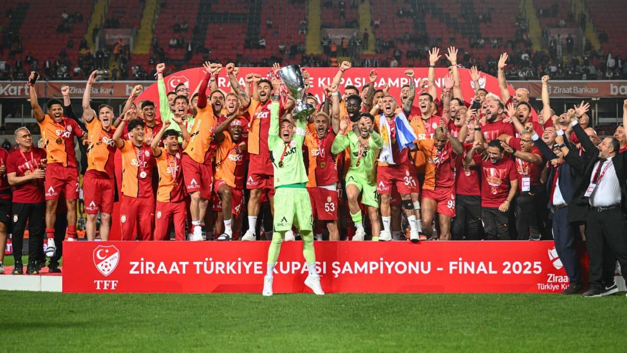 2025 Ziraat Türkiye Kupası'nın sahibi Galatasaray oldu