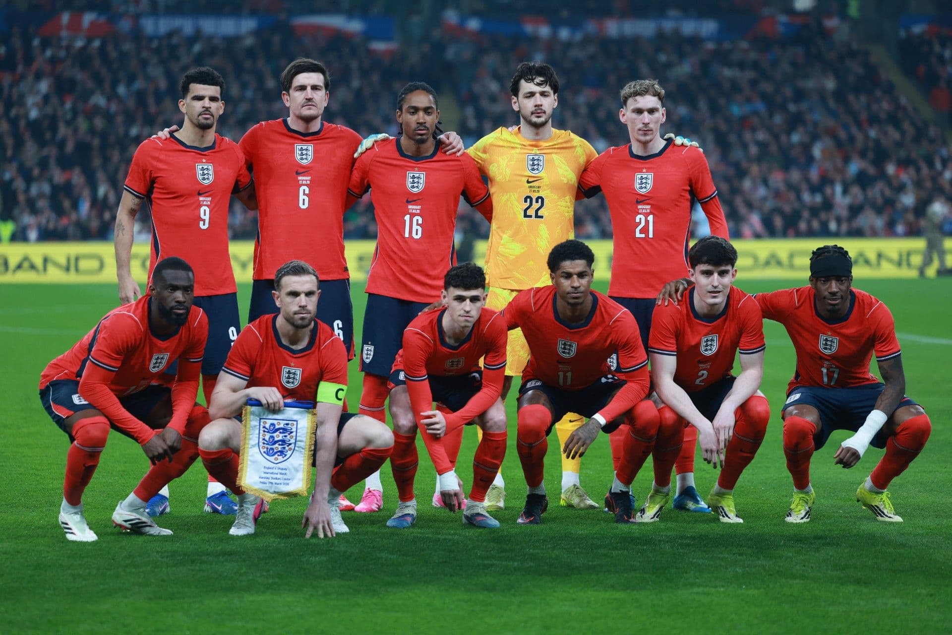 İngiltere Milli Takımı'nın, 2026 FIFA Dünya Kupası kadrosu belli oldu