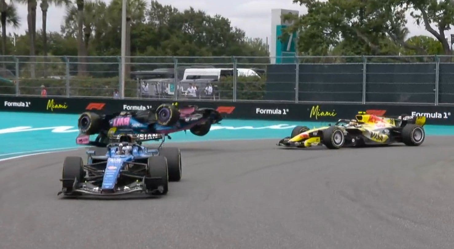 Miami GP - Gasly kaza anı