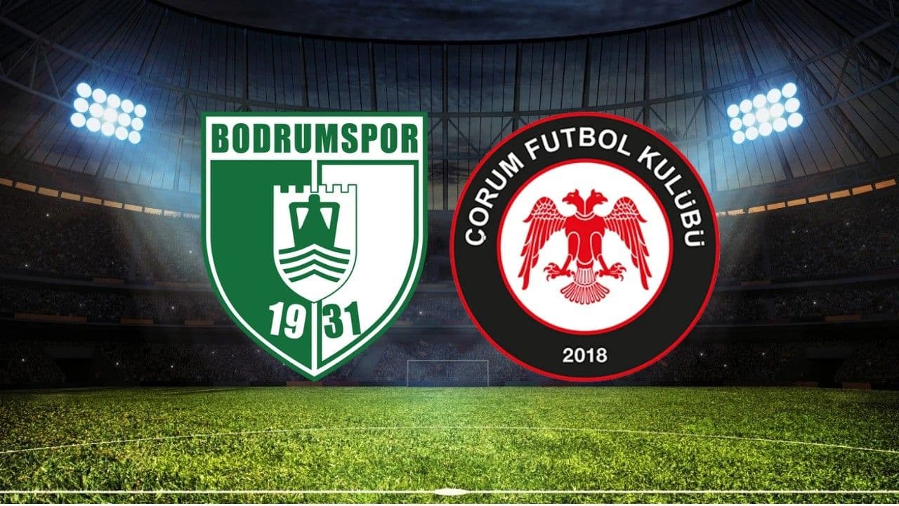 CANLI Bodrum FK - Çorum FK (1. Lig play-off yarı final)