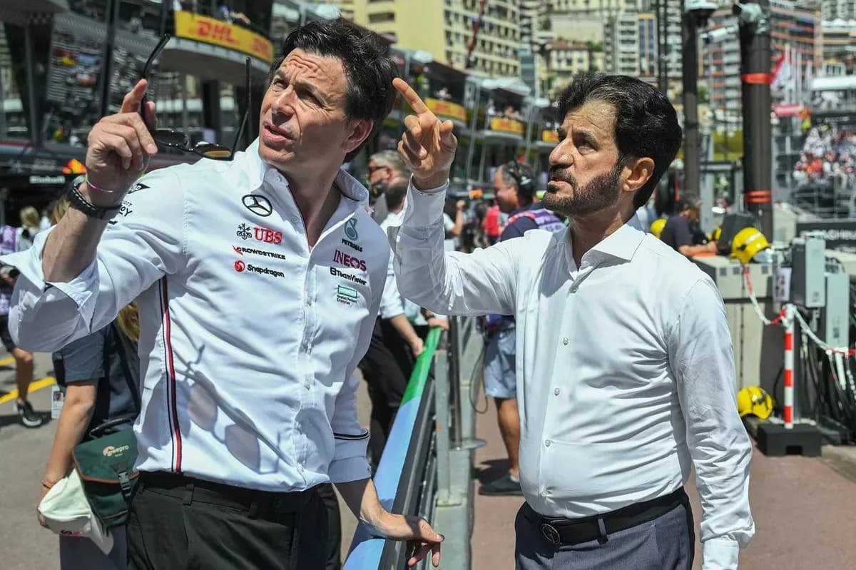 Toto - Wolff - Mohammed Ben Sulayem