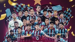 U19 PAF Ligi'nde şampiyon Trabzonspor! Üst üste üçüncü kez