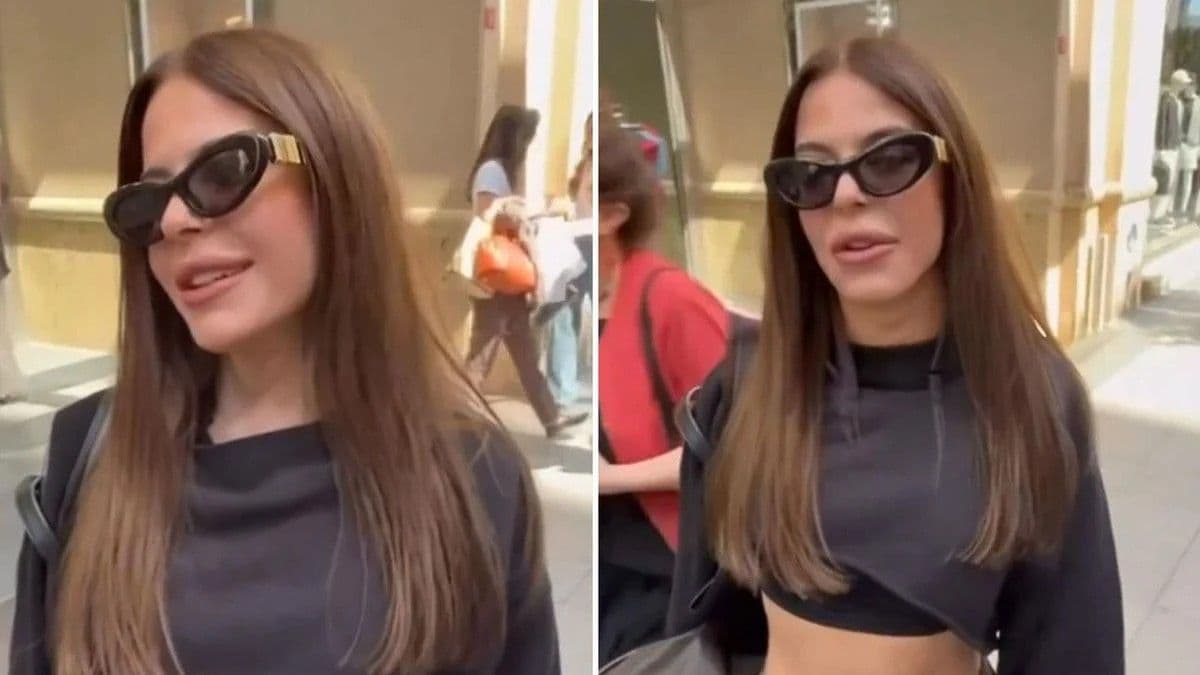 Simge Sağın'a sevgilisinin yanında Icardi soruldu, verdiği yanıt dikkat çekti
