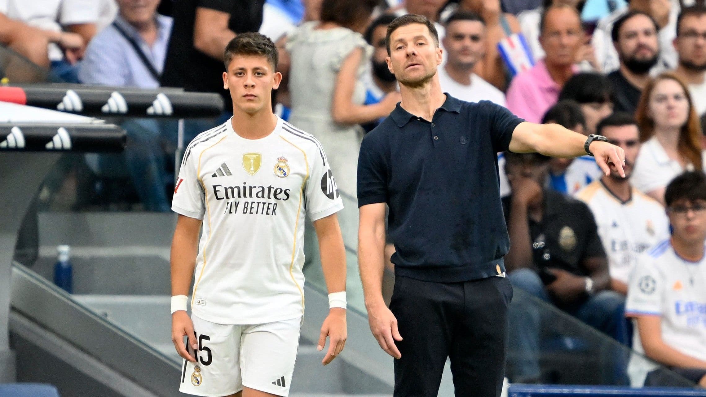 Arda Güler ve Xabi Alonso