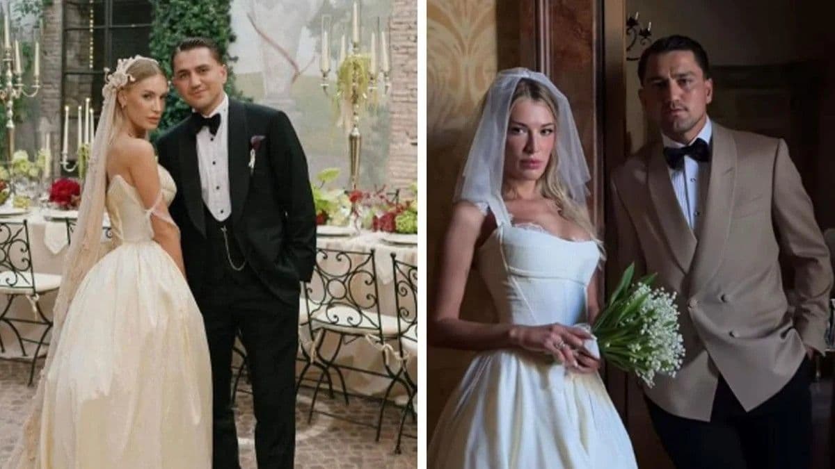 Roma'da evlenen Cengiz Ünder ile Bilge Yenigül Balıkesir'e gitti