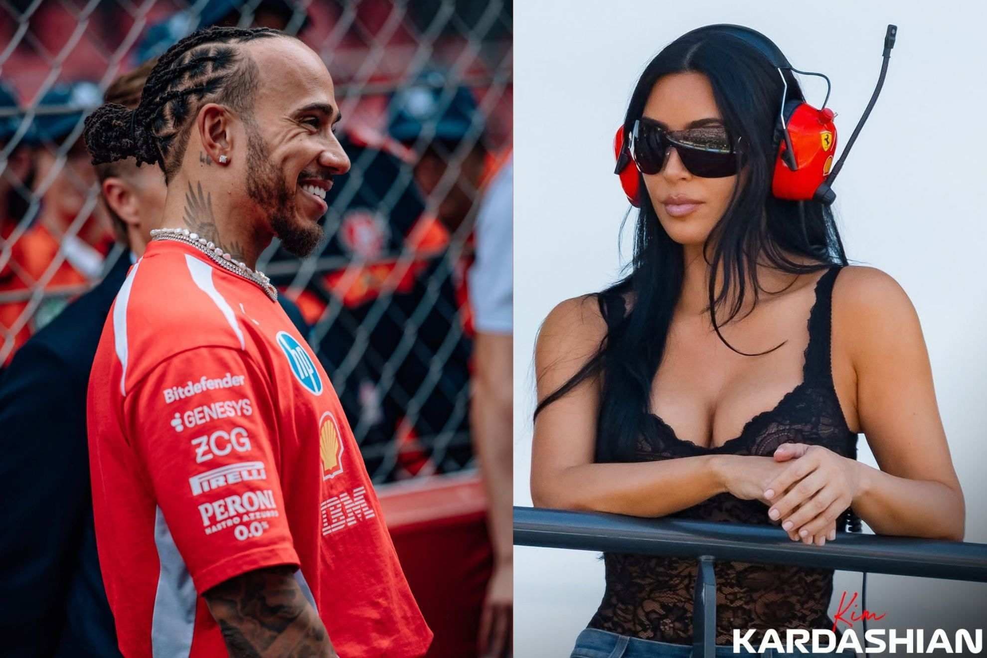 Lewis Hamilton -&nbsp;Kim Kardashian