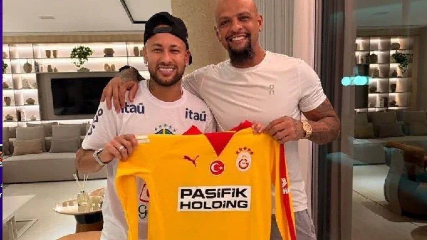 Felipe Melo’dan Neymar’a Galatasaray forması