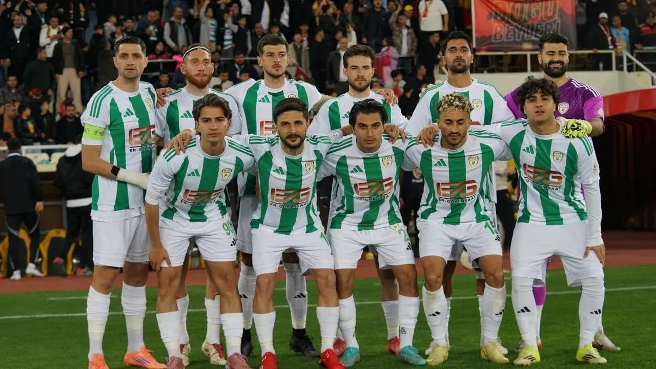 Malatya Yeşilyurtspor takımı
