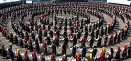 Türkiye Halk Oyunları Federasyonu 5 bin kişilik rekor denemesi yapacak