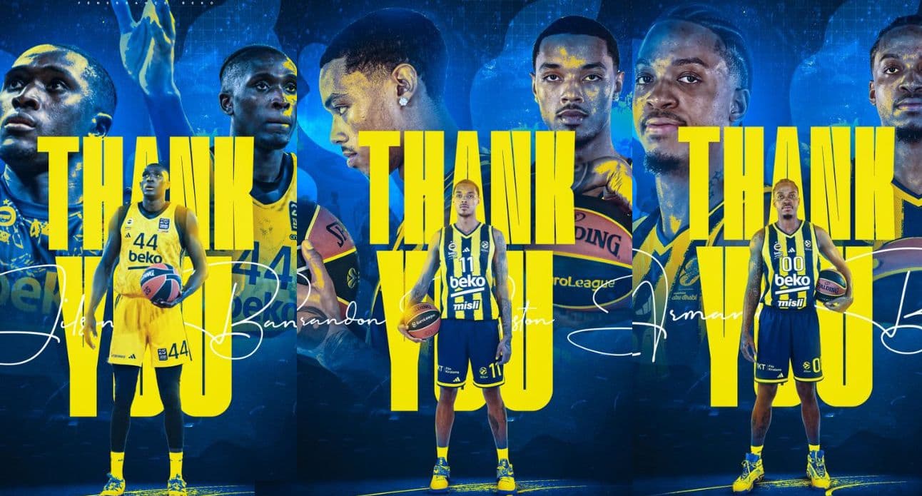 Fenerbahçe Beko'da Jilson Bango, Brandon Boston Jr.  ve Armando Bacot ile yollar ayrıldı