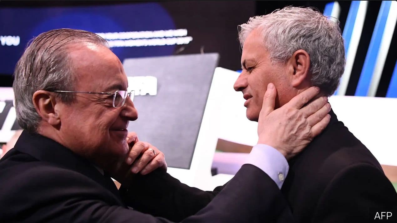 Real Madrid'te Perez Mourinho'yu açıkladı