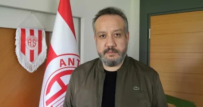 Antalyaspor’un eski başkanı Sinan Boztepe