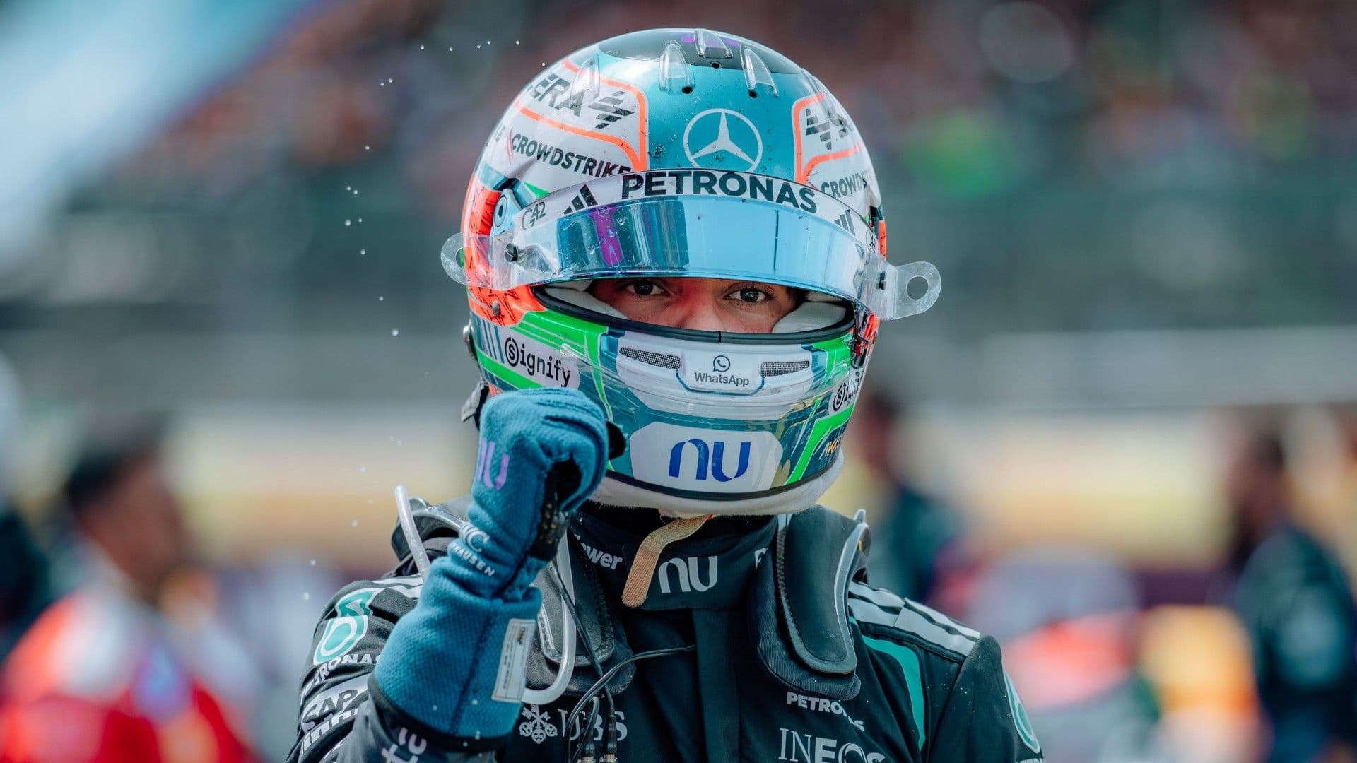 F1 Büyük Britanya GP'de sprint yarışını Kimi Antonelli kazandı