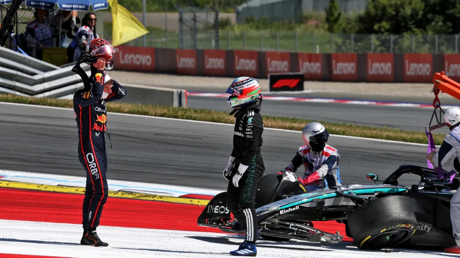 Max Verstappen -&nbsp;Kimi Antonelli