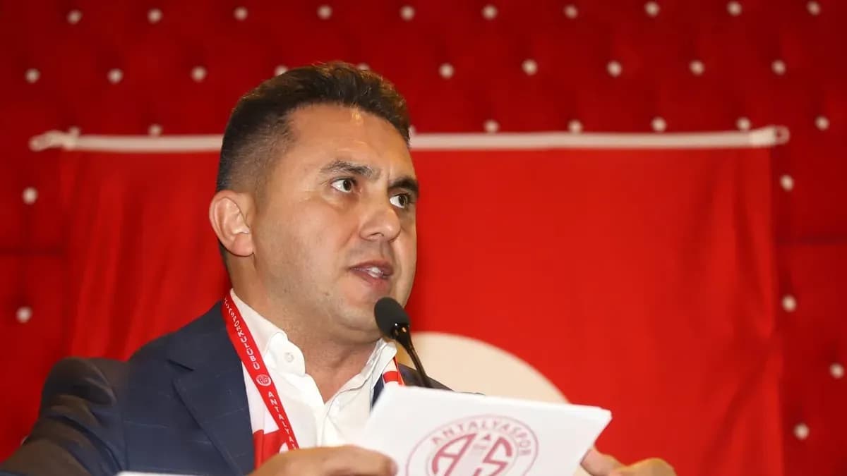 Antalyaspor Başkanı Mustafa Ergün