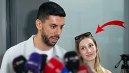 Trabzon'da aşk rüzgarı! Cenk Özkaçar değil, eşinin bakışları konuşuldu