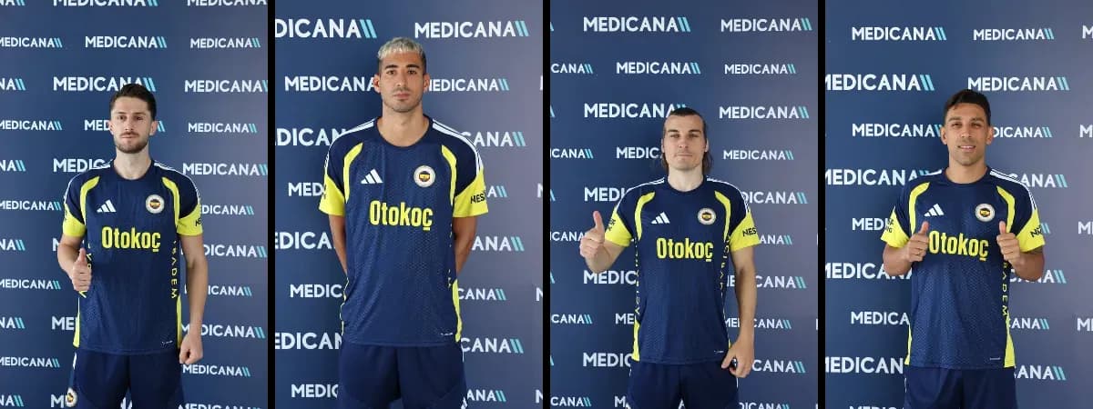 Fenerbahçe'de 7 milli futbolcu sağlık kontrolünden geçti