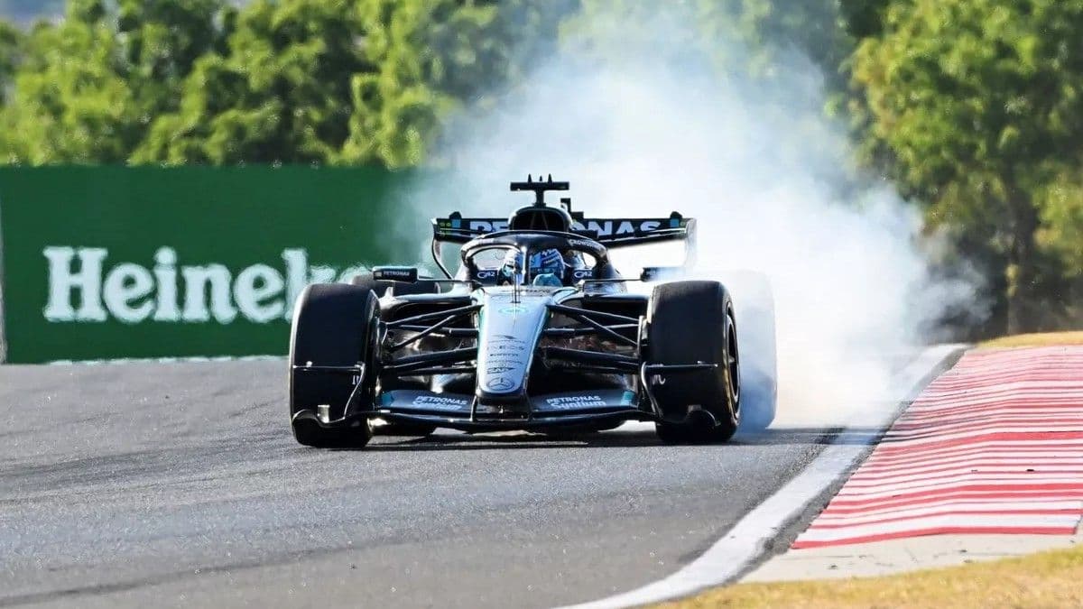 Russell’ın motoru tehlikede! Mercedes kara kara düşünüyor