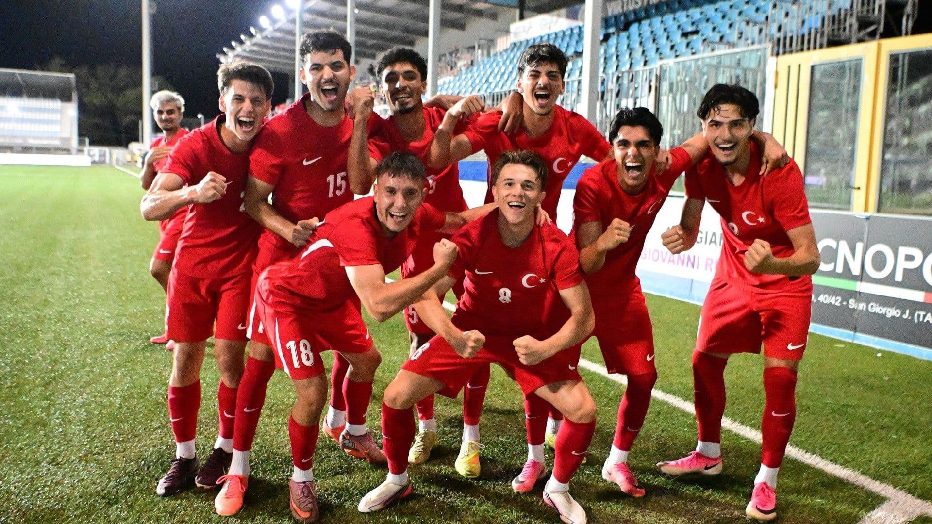 U20 Milli Takımı, Akdeniz Oyunları'ndaki ikinci maçını farklı kazandı