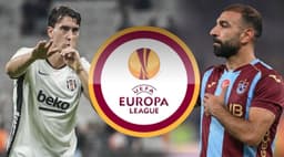 Beşiktaş ve Trabzonspor Avrupa Ligi'nde rövanş için sahada! Hedef çifte tur, işte muhtemel 11'ler