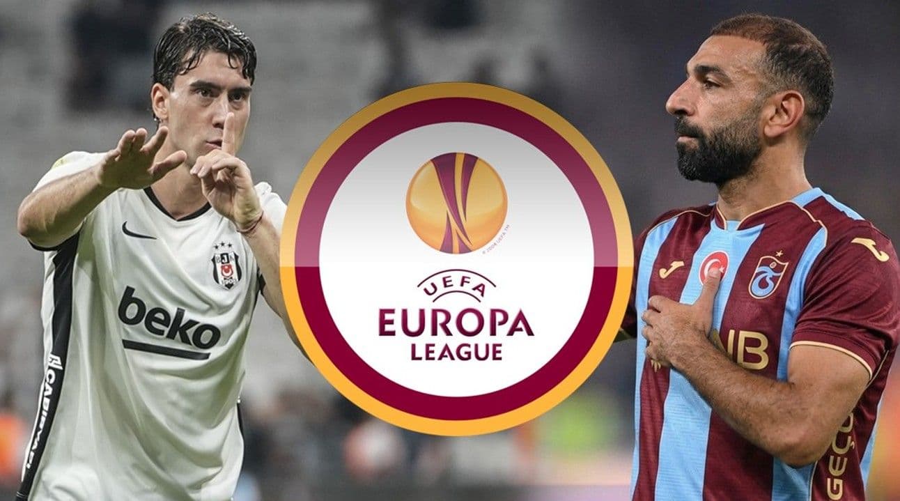 Beşiktaş ve Trabzonspor Avrupa Ligi'nde rövanş için sahada! Hedef çifte tur, işte muhtemel 11'ler