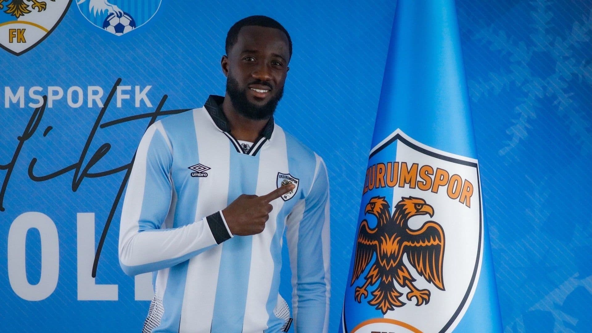 Elisha Owusu, Erzurumspor FK'ya imzayı attı!