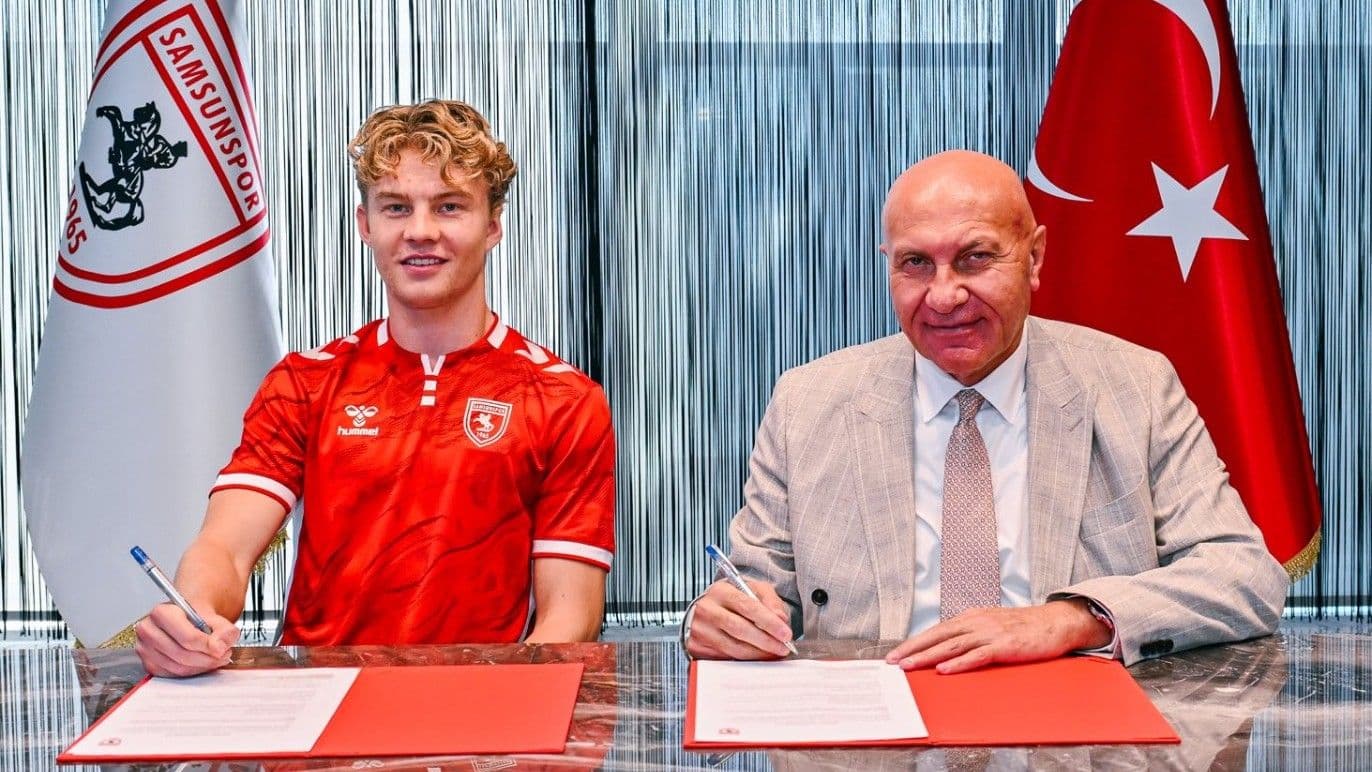 Oskar Ohlenschlaeger resmen Samsunspor'da: Transfer duyuruldu!