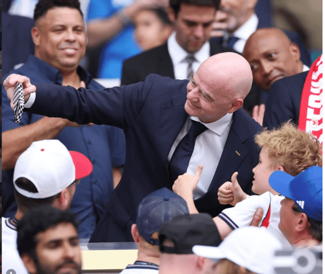 FIFA Başkanı Gianni Infantino