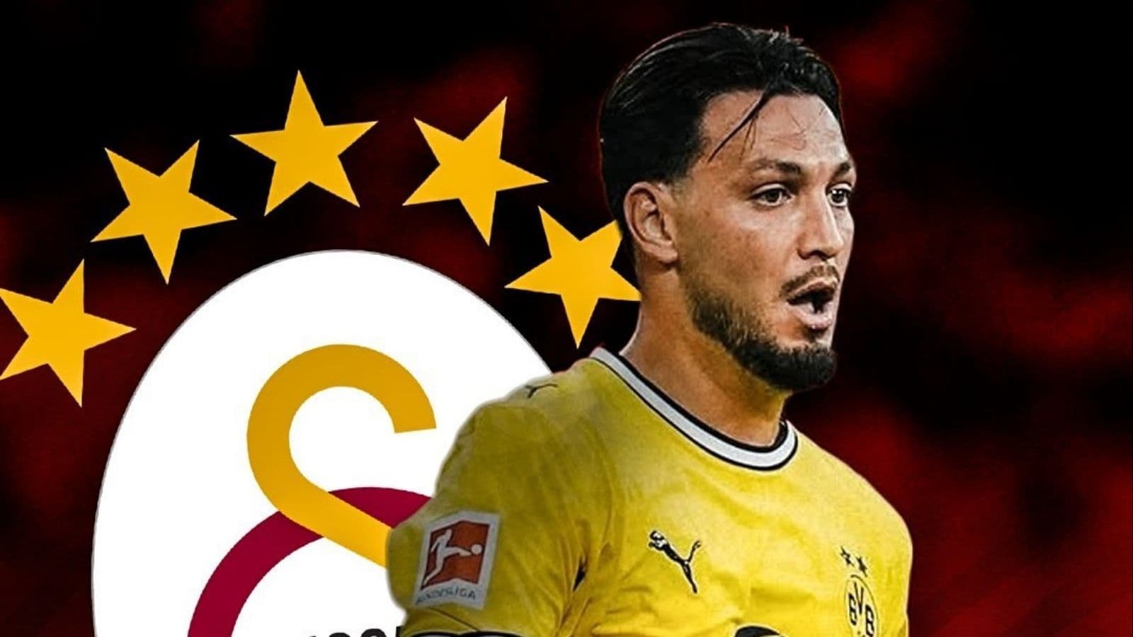 Borussia Dortmund'un Cezayirli stoperine Galatasaray'dan kanca
