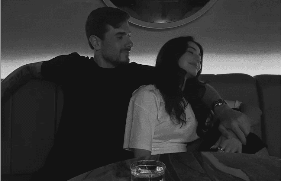 Oyuncu Helin Kandemir ve futbolcu Dorukhan Toköz