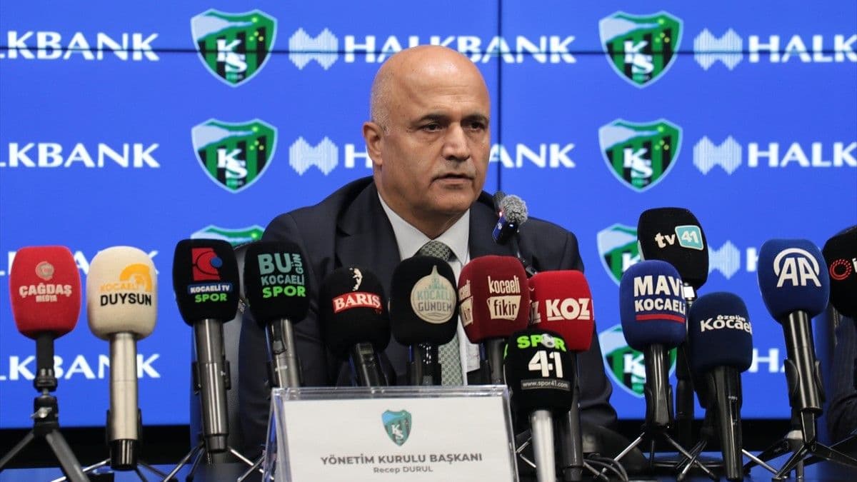 Kocaelispor Başkanı Recep Durul