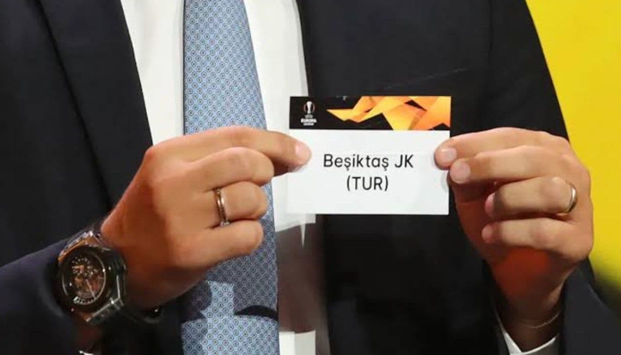 Beşiktaş'ın UEFA Avrupa Ligi'ndeki rakipleri belli oldu