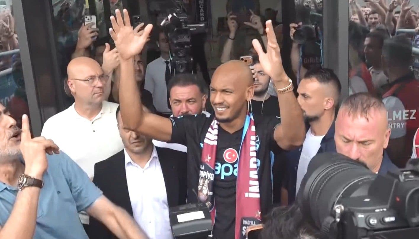 Trabzonspor'un yeni transferi Fabinho Trabzon'a geldi! Brezilyalı yıldızdan ilk açıklama