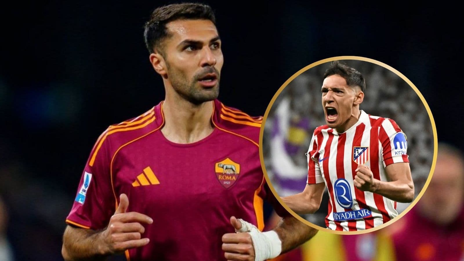 Roma, Zeki Çelik'in yerine Atletico Madrid'den Nahuel Molina'yı transfer etti