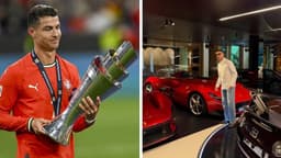 Ronaldo garajını açtı! Milyon dolarlık arabaları ortaya çıktı