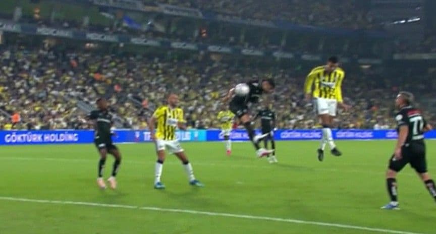 Görüntü beIN Sports'tan alınmıştı