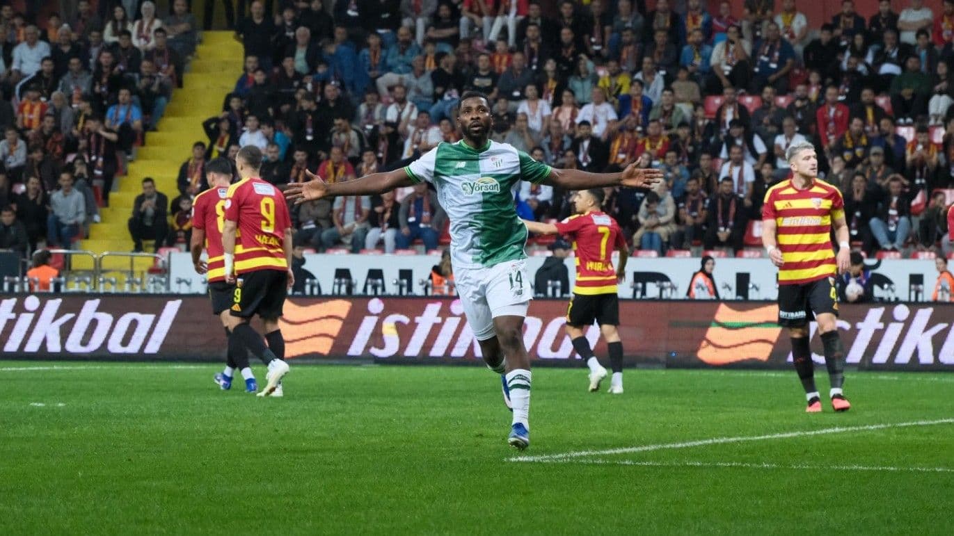 Bursaspor "erken finalde" pes etmedi: Iheanacho yine yıldızlaştı!