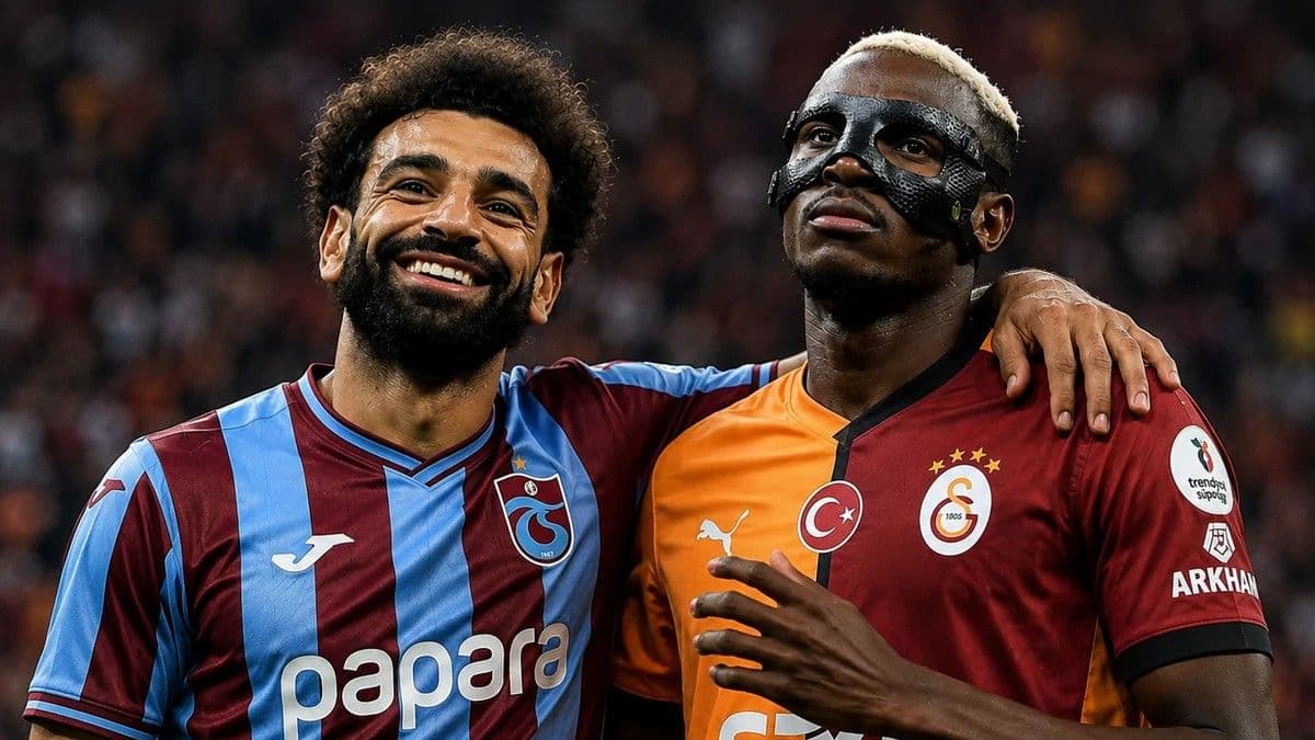 Salah ayağının tozuyla Osimhen'i solladı!