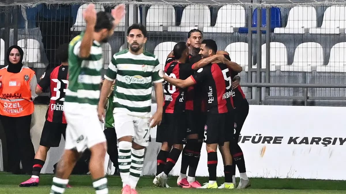 Fatih Karagümrük - Bursaspor maçı