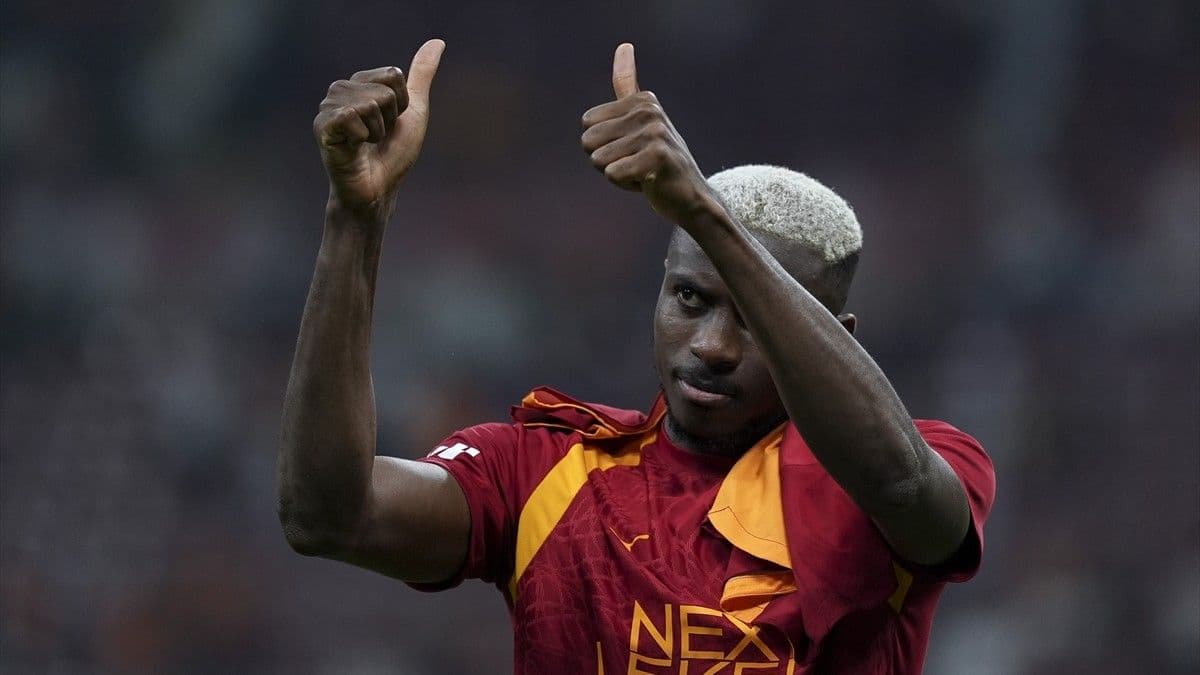 Galatasaray, Real Madrid ve Barcelona'nın istediği yıldızı Victor Osimhen ile ikna etti 