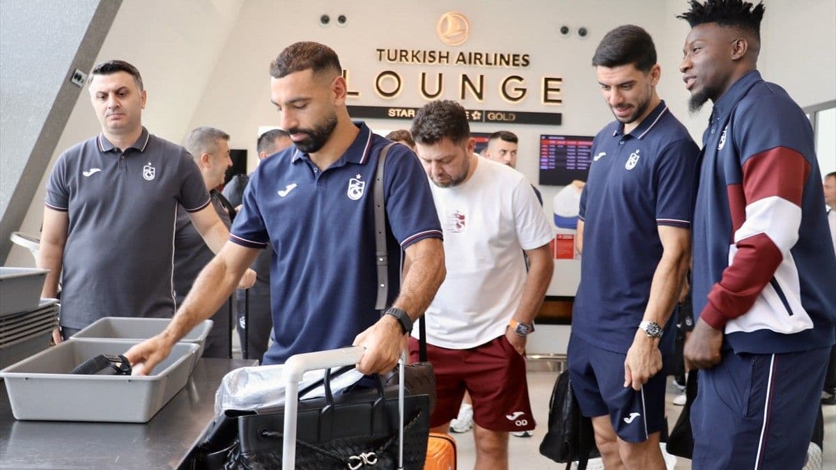 Trabzonspor kafilesi, Diyarbakır'a gitti