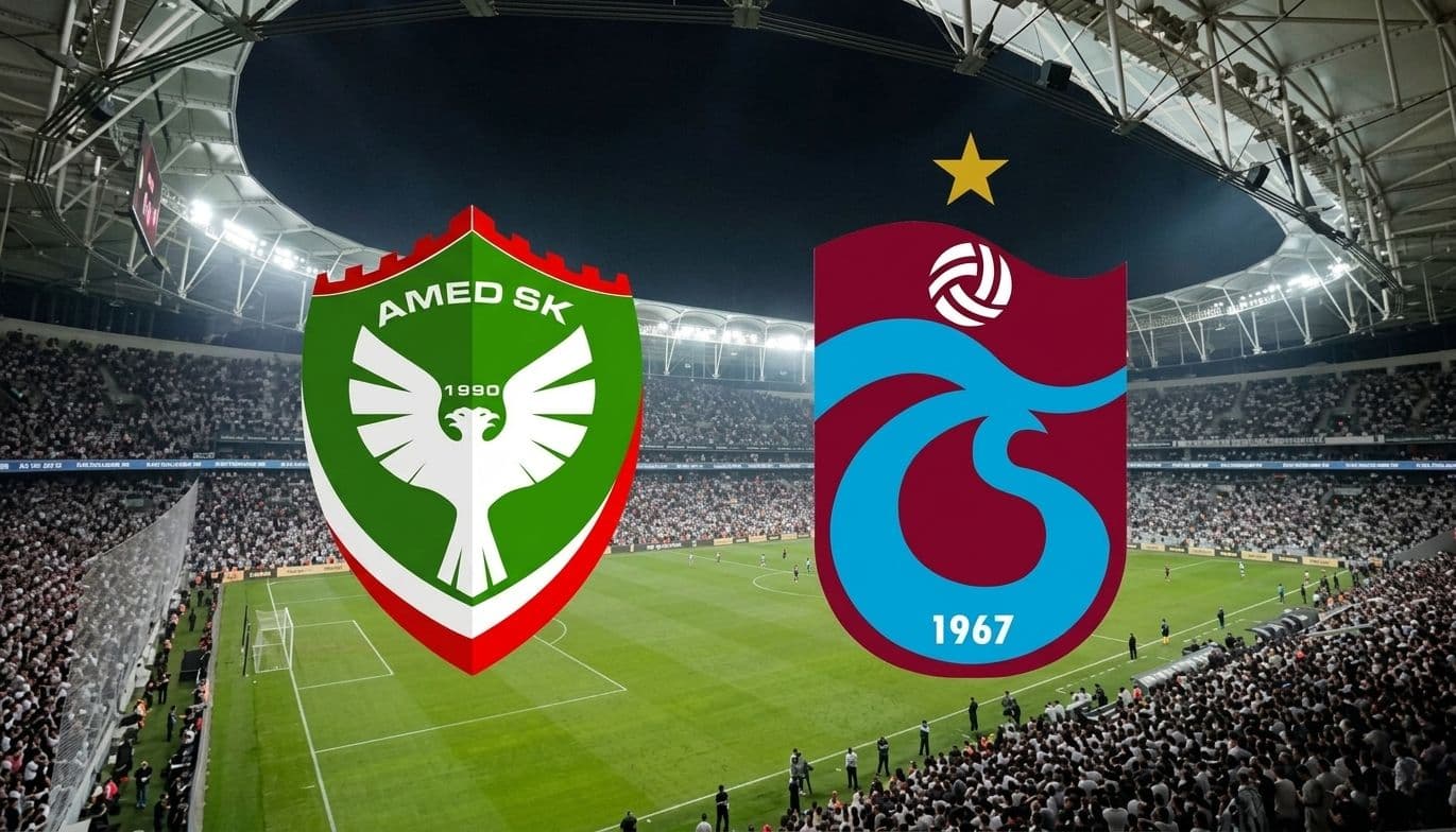 Amedspor - Trabzonspor maçı ne zaman, saat kaçta, hangi kanalda?