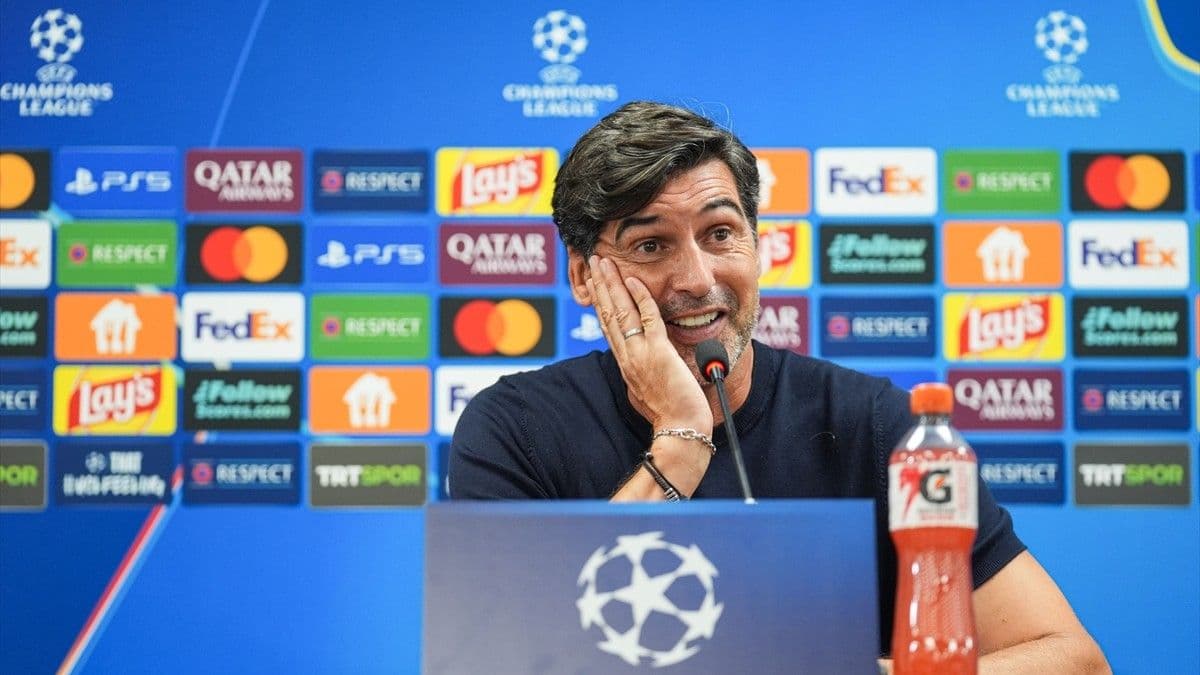 Paulo Fonseca: "Favori hala Fenerbahçe"