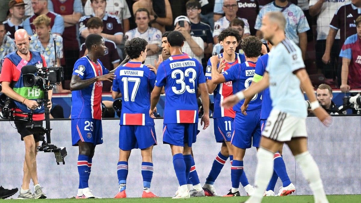 (SÜPER KUPA GOLLLER ve ÖZET)  PSG - Aston Villa | Maç Sonucu: 2-1