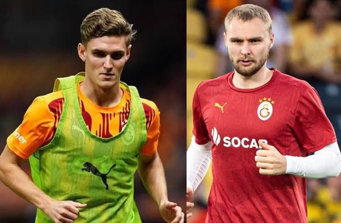 Elias Jelert ile&nbsp;Victor Nelsson