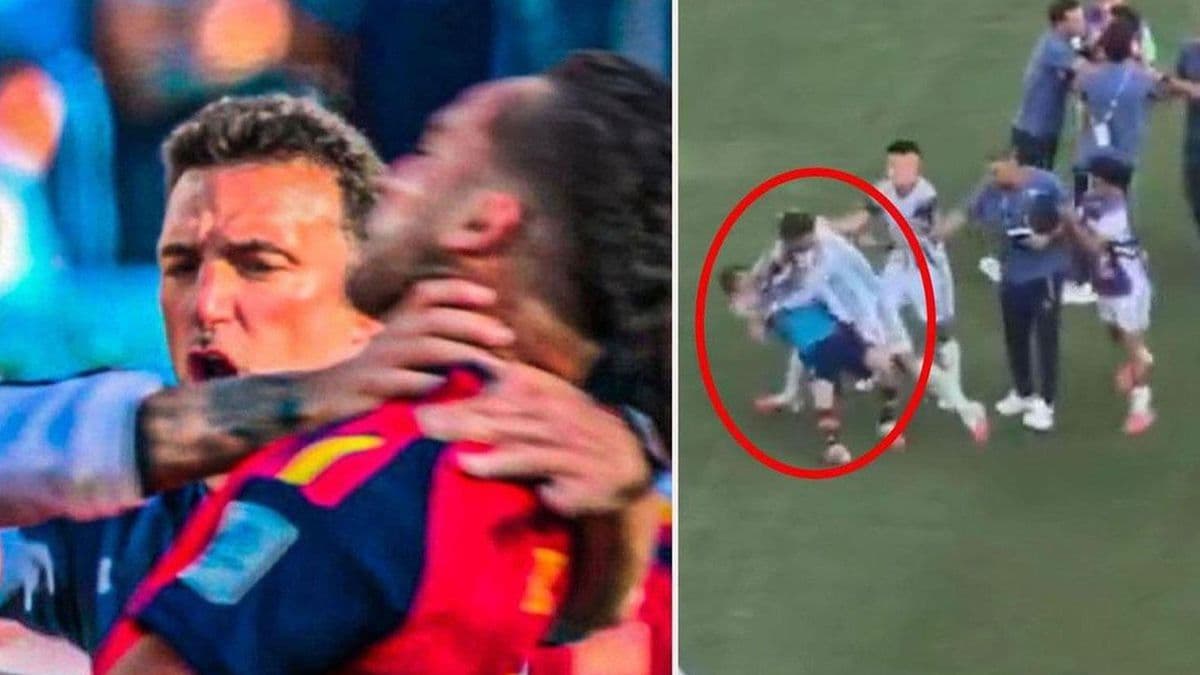 Dünya Kupası finalinde rakip futbolculara saldıran Paredes'e tarihi ceza