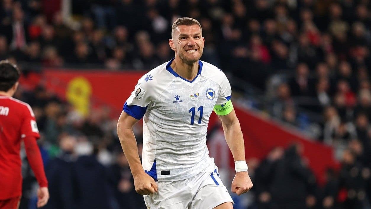 Edin Dzeko'dan milli takım kararı: Veda etti!