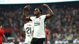 Poku Beşiktaş formasıyla siftahı Avrupa’da yaptı…